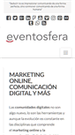 Mobile Screenshot of eventosfera.com